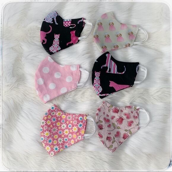 Handmade kids masks (select 3!) - Picture 1 of 9